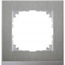 Merten M-Pure Decor-Rahmen, 1fach, Edelstahl/aluminium MEG4010-3646