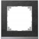 Merten M-Pure Decor-Rahmen, 1fach, Schiefer/aluminium MEG4010-3669