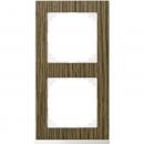 Merten M-Pure Decor-Rahmen, 2fach, Eiche/aktivwei§ MEG4020-3674