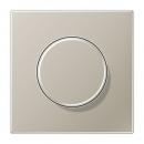 Jung LS990 Drehdimmer Abdeckung Edelstahl ES1940