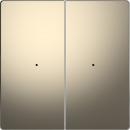 Merten Wippen für Taster-Modul 2fach, Nickelmetallic, System Design MEG5220-6050