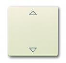 B+J future® linear, Bedienelement für Jalousie-Einsatz, elfenbeinweiß 6430-82-102