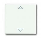 B+J future® linear, Bedienelement für Jalousie-Einsatz, studioweiß matt 6430-884-102