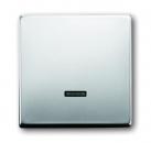 B+J pur edelstahl,Tastdimmer Abdeckung 6543-866-101