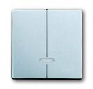 B+J future® linear, Bedienelement für Seriendimmer, alusilber 6545-83