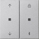 Gira S3000 Jalousie- + Schaltuhr BT System 55 F Alu 536726