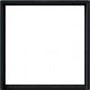 Gira Adapterrahmen quadr. 50 x 50 mm System 55 Schwarz m 0282005