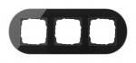 Gira Abdeckrahmen 3f Gira Studio G Schwarz 0213135