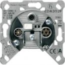 TRIAX-Hirschmann EDA302F Satdose 3Loch BK / terr ./ SAT