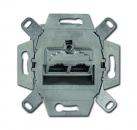 B+J UAE-Anschlussdose,2 x  RJ45, Cat. 6e, geschirmt 0217-102