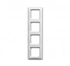 B+J Balance SI Abdeckrahmen 4-fach alpinweiss 1724-914