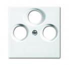 B+J balance SI Sat Abdeckungen 3loch alpinweiss 1743-03-914