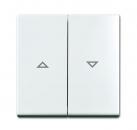 B+J balance SI Jalousie Wippe alpinweiss 2504-914