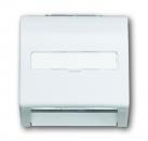 B+J Zentralscheibe, alpinweiss, impuls, Abdeckungen fuer Datenkommunikation 1758-74