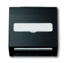 B+J Zentralscheibe, schwarz matt, impuls, Abdeckungen fuer Datenkommunikation 1758-775