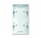 B+J Busch-balance SI Aufputz-Gehaeuse 2-fach alpinweiss 1702-914