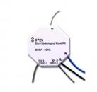 B+J Binaereingang WaveLINE, 2-fach, 230 V~, weiss, Fernsteuerung, Busch-Funkcontrol Sender 6725