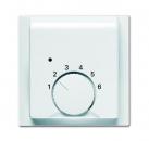 B+J Zentralscheibe, alpinweiss, SI/Reflex SI, Bedienelemente fuer Raumtemperaturregler 1795 HK-74