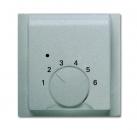 B+J Zentralscheibe, alusilber, SI/Reflex SI, Bedienelemente fuer Raumtemperaturregler 1795 HK-783