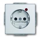 B+J future® linear Busch-Protector Steckdosen alusilber 2310 EUGL/VA-83-11