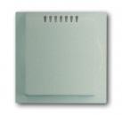 B+J Zentralscheibe, champagner metallic, impuls, Bedienelemente fuer Dimmer 6541-79