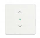 B+J Wippe, studioweiss matt, Busch-free@home, Abdeckungen future linear 6232-10-884