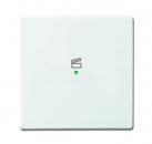 B+J Wippe, studioweiss, Busch-free@home, Abdeckungen 6233-10-84