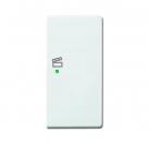 B+J Wippe, studioweiss, Busch-free@home, Abdeckungen 6233-22-84