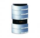 B+J Bedienelement 5/10-fach, mit IR-Schnittstelle und RTR, alusilber, Busch-Installationsbus KNX, Busch-triton Bedienelemente 6321/58-83