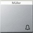 Gira System 55 Wippe Symbol Klingel BSF Alu 067326