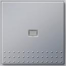 Gira Taster senkrecht Wechsler Kontroll Gira TX_44 (WG UP) Farbe Alu 012065