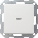 Gira System 55 Tastschalter Kontroll Ausschalter 2pol Reinwei§ gl_nzend 012203