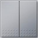 Gira Tastschalter Wechsel Wechsel Gira TX_44 (WG UP) Farbe Alu 012865