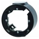 Berker Aufputz-Rahmen 1fach schwarz, glaenzend Serie 1930 100101