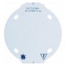 Berker Selbstverloeschende Bodenplatte 1fach polarweiss Serie 1930 133119