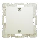 Berker Blindverschluss mit Zentralstueck und Schraubbefestigung weiss, glaenzend Berker S. 10098912