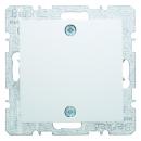 Berker Blindverschluss mit Zentralstueck und Schraubbefestigung polarweiss, glaenzend Berk 10098919