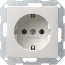 Gira System 55 Steckdose Reinwei§ gl_nzend 018803