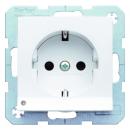 Berker Steckdose SCHUKO mit LED-Orientierungslicht polarweiss matt Berker S.1/B.3/B.7 41091909