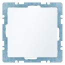 Berker Blindverschluss mit Zentralstueck polarweiss samt Berker Q.1/Q.3 6710096089