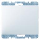 Berker K.1 Blindverschluss mit Zentralstueck polarweiss, glaenzend 6710457009