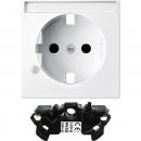 Merten Erweiterungsset Kontrolllicht fuer SCHUKO-Steckd., polarweiss glaenzend, System M MEG2333-0319