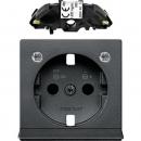 Merten Erweiterungsset LED Beleuchtung fuer SCHUKO-Steckdosen, anthrazit, System M MEG2334-0414