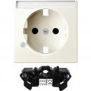 Merten Erweiterungsset uebersp.schutz fuer SCHUKO-Steckdosen, weiss glaenzend, System M MEG2335-0344