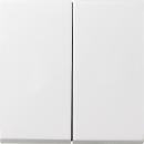 Gira System 55 Serienwippen mit Set IP44 Reinwei§ matt 026627