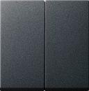 Gira System 55 Serienwippen mit Set IP44 Anthrazit 026628