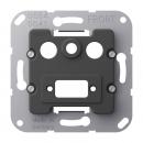 JUNG Adapter 2, fuer Multimediaanschluesse MA1000AD2