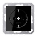 Jung A500 Steckdose Schwarz A1520SW