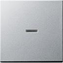 Gira System 55 Kontroll-Wippe Farbe Alu 029026