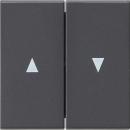 Gira System 55 Jalousie Wippe Anthrazit 029428